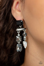 Load image into Gallery viewer, HAZARD PAY - SILVER POST EARRING