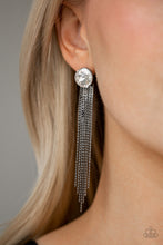 Load image into Gallery viewer, LEVEL UP - BLACK POST EARRING