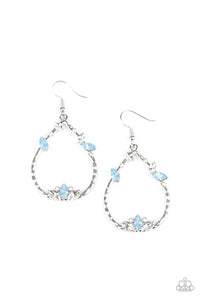 LOTUS ICE - BLUE EARRING