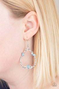 LOTUS ICE - BLUE EARRING