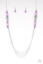Load image into Gallery viewer, NATIVE NEW YORKER - PURPLE NECKLACE