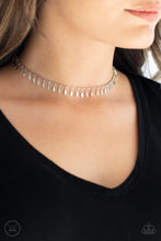 Load image into Gallery viewer, PURR-FECT TEN - SILVER CHOKER