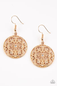 ROCHESTER ROYALE - GOLD EARRING