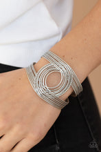 Load image into Gallery viewer, RUSTIC COILS - SILVER BRACELET