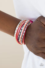 Load image into Gallery viewer, THIS TIME WITH ATTITUDE - PINK WRAP BRACELET