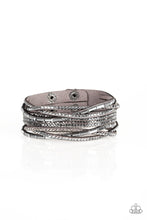 Load image into Gallery viewer, TOUGH GIRL GLAM - SILVER WRAP BRACELET
