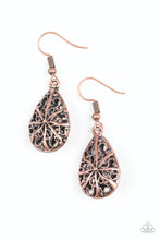 Load image into Gallery viewer, WESTERN WISTERIA - COPPER EARRING