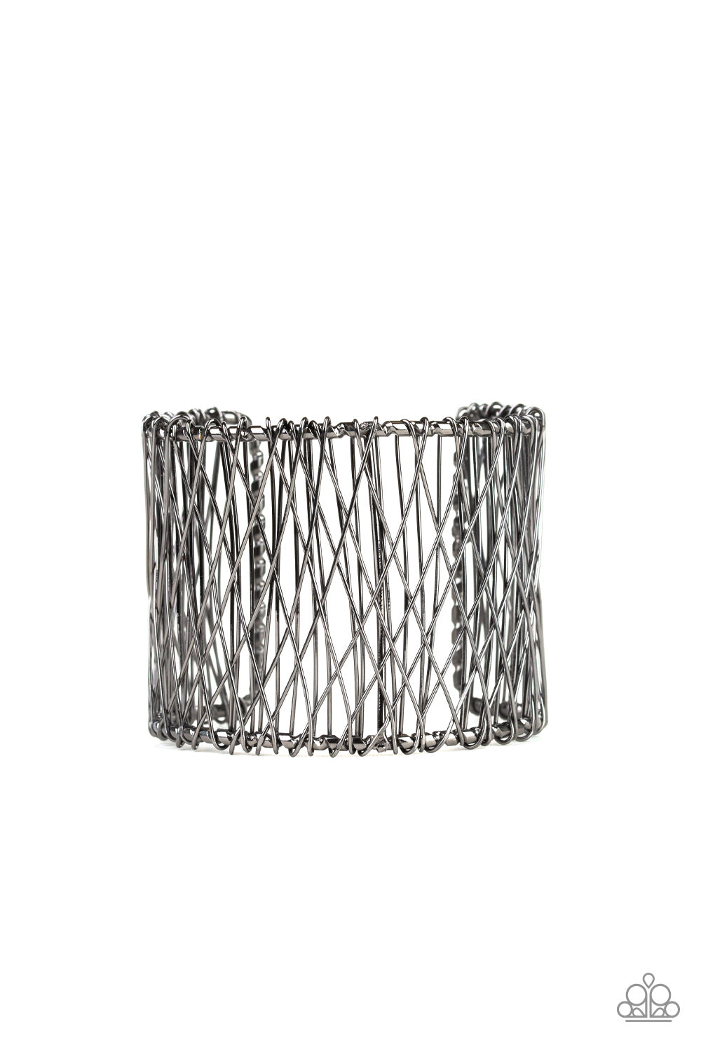 WORK FOR WIRE - BLACK BRACELET