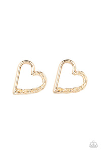 CUPID, WHO? - GOLD POST EARRING