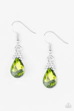 Load image into Gallery viewer, 5TH AVENUE FIREWORKS - GREEN EARRING