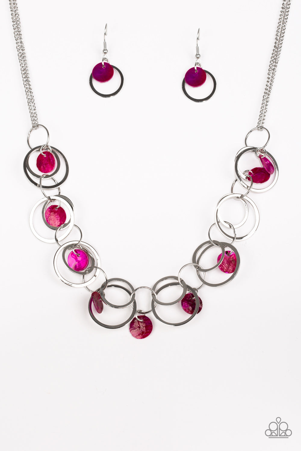 A HOT SHELL-ER  -  PINK NECKLACE
