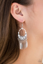 Load image into Gallery viewer, CRY ME A RIVIERA - WHITE EARRING
