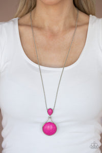 DESERT POOLS - PINK NECKLACE
