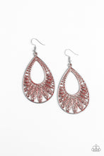 Load image into Gallery viewer, FLAMINGO FLAMENCO - RED EARRINGS
