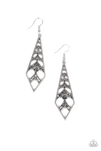 FLARED FLAIR - SILVER EARRING