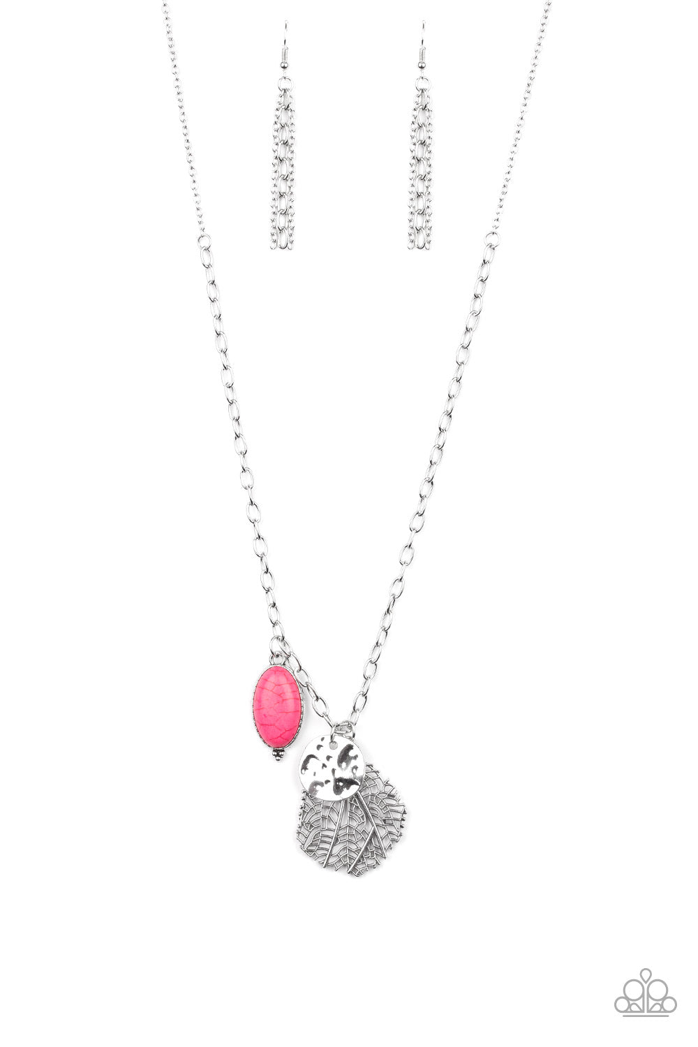 FREE-SPIRITED FORAGER - PINK NECKLACE