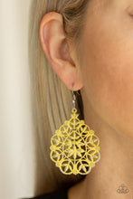 Load image into Gallery viewer, GARDEN PARTY PRINCESS - YELLOW EARRING