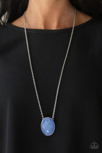 INTENSELY ILLUMINATED - BLUE NECKLACE