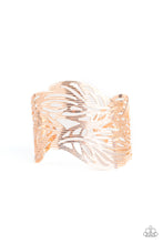 Load image into Gallery viewer, LEAFY LEI - ROSE GOLD BRACELET