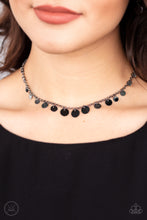 Load image into Gallery viewer, MINIMAL MAGIC - BLACK CHOKER NECKLACE