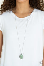 Load image into Gallery viewer, PEACEFUL GLOW - GREEN NECKLACE