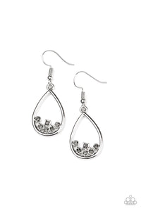 RAINDROP RADIANCE - SILVER EARRING