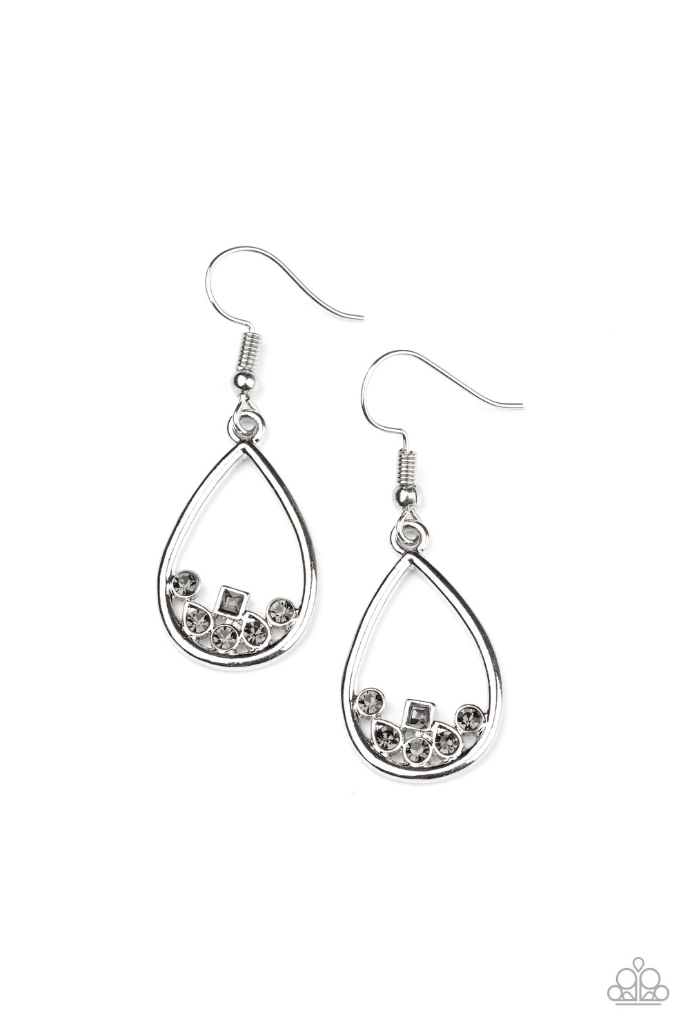 RAINDROP RADIANCE - SILVER EARRING