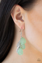 Load image into Gallery viewer, SEASIDE STUNNER - GREEN EARRING