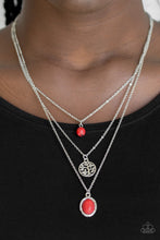 Load image into Gallery viewer, SOUTHERN ROOTS - RED NECKLACE