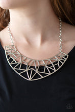 Load image into Gallery viewer, STRIKE WHILE HAUTE - SILVER NECKLACE