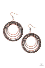 Load image into Gallery viewer, TOTALLY TEXTURED - COPPER EARRING