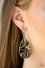Load image into Gallery viewer, UNDERESTIMATED - BRASS EARRING