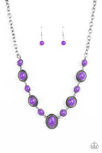 Load image into Gallery viewer, VOYAGER VIBES - PURPLE NECKLACE