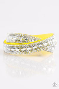 SHIMMER AND SASS - YELLOW URBAN BRACELET