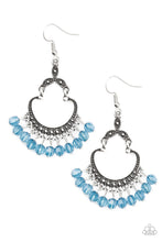 Load image into Gallery viewer, BABE ALERT - BLUE EARRING