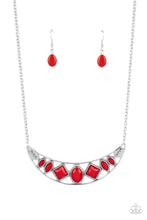Load image into Gallery viewer, EMBLAZONED ERA - RED NECKLACE