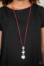 Load image into Gallery viewer, EMBRACE THE JOURNEY - RED NECKLACE