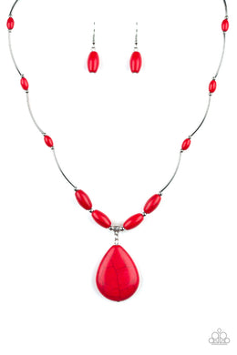 EXPLORE THE ELEMENTS - RED NECKLACE
