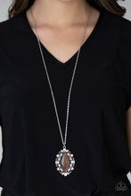 Load image into Gallery viewer, EXQUISITELY ENCHANTED - BROWN NECKLACE