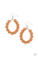 Load image into Gallery viewer, FESTIVELY FLOWER CHILD - ORANGE EARRING