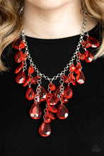 Load image into Gallery viewer, IRRESISTIBLE IRIDESCENCE - RED NECKLACE