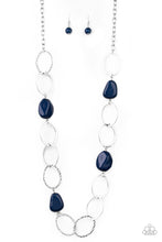 Load image into Gallery viewer, MODERN DAY MAILBU - BLUE NECKLACE