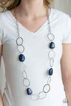 Load image into Gallery viewer, MODERN DAY MAILBU - BLUE NECKLACE