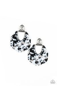 MY ANIMAL SPIRIT - WHITE ACRYLIC POST EARRING