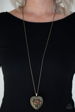 Load image into Gallery viewer, ONE HEART- BRASS NECKLACE