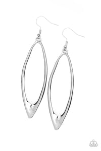 POSITIVELY PROGRESSIVE - SILVER EARRING