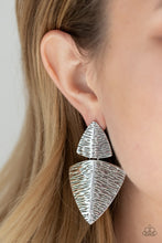 Load image into Gallery viewer, PRIMAL FACTORS - SILVER POST EARRING