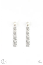 Load image into Gallery viewer, REBEL REFINEMENT - WHITE POST EARRING