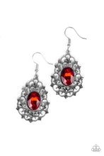 Load image into Gallery viewer, REGAL RAZZLE - RED EARRING