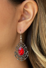 Load image into Gallery viewer, REGAL RAZZLE - RED EARRING
